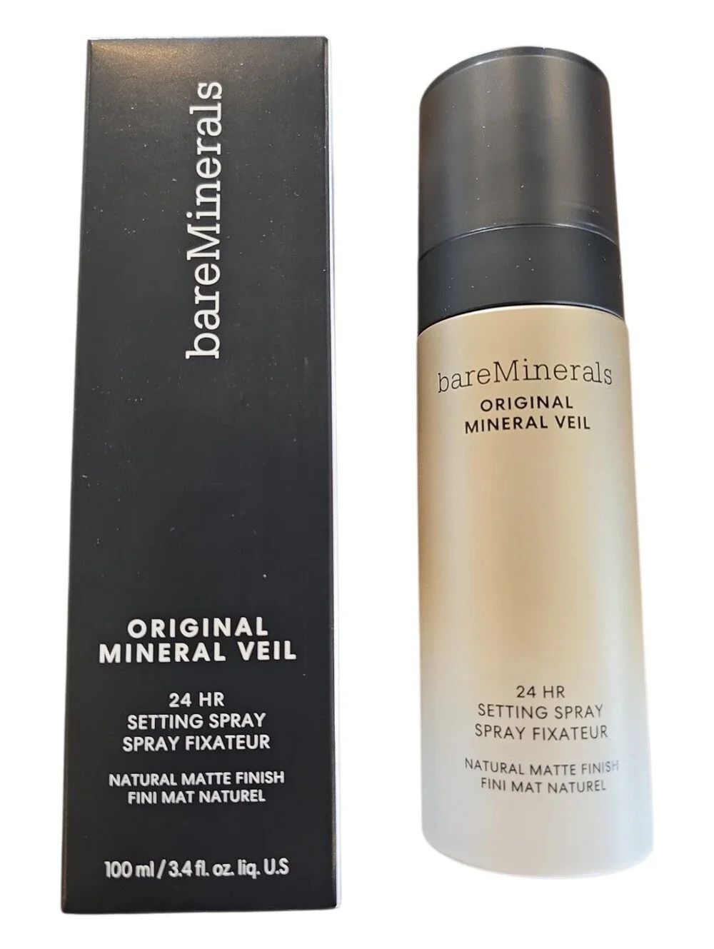 Bare Minerals NIB Original Mineral Veil 24 hr Setting Spray 3.4 oz Retail $36